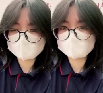 Em Gen Z Ngọc Lam kính cận cực kỳ dâm